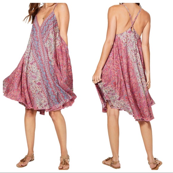 01 Floral Tank From France Boho dress - Picture 8 of 13